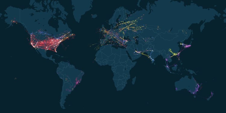 flight map